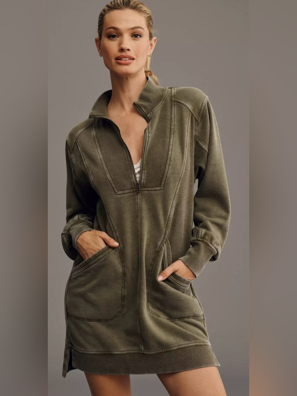 NWT Daily Practice by Anthropologie Meru Mini Dress size petite medium